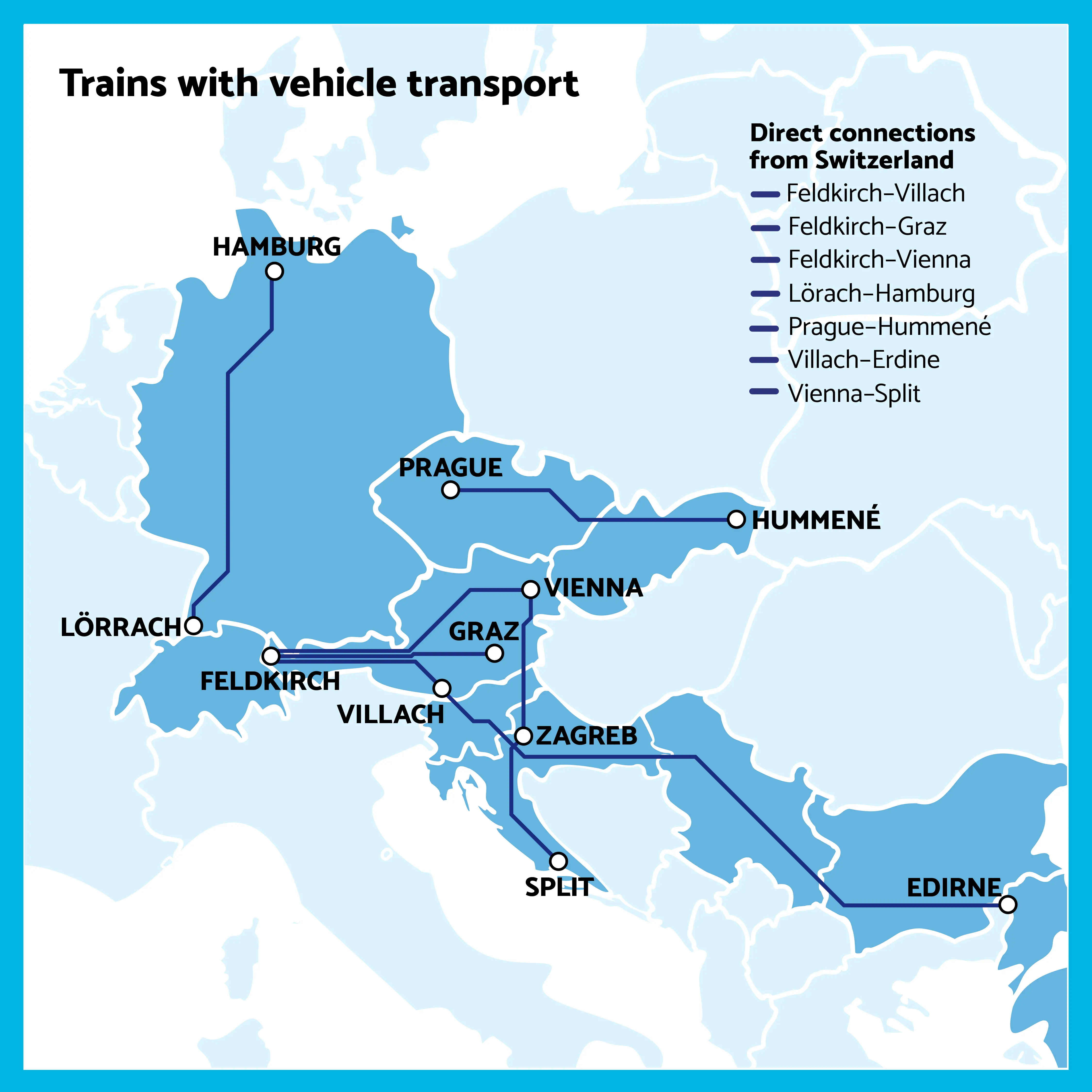 Trains With Vehicle Transport