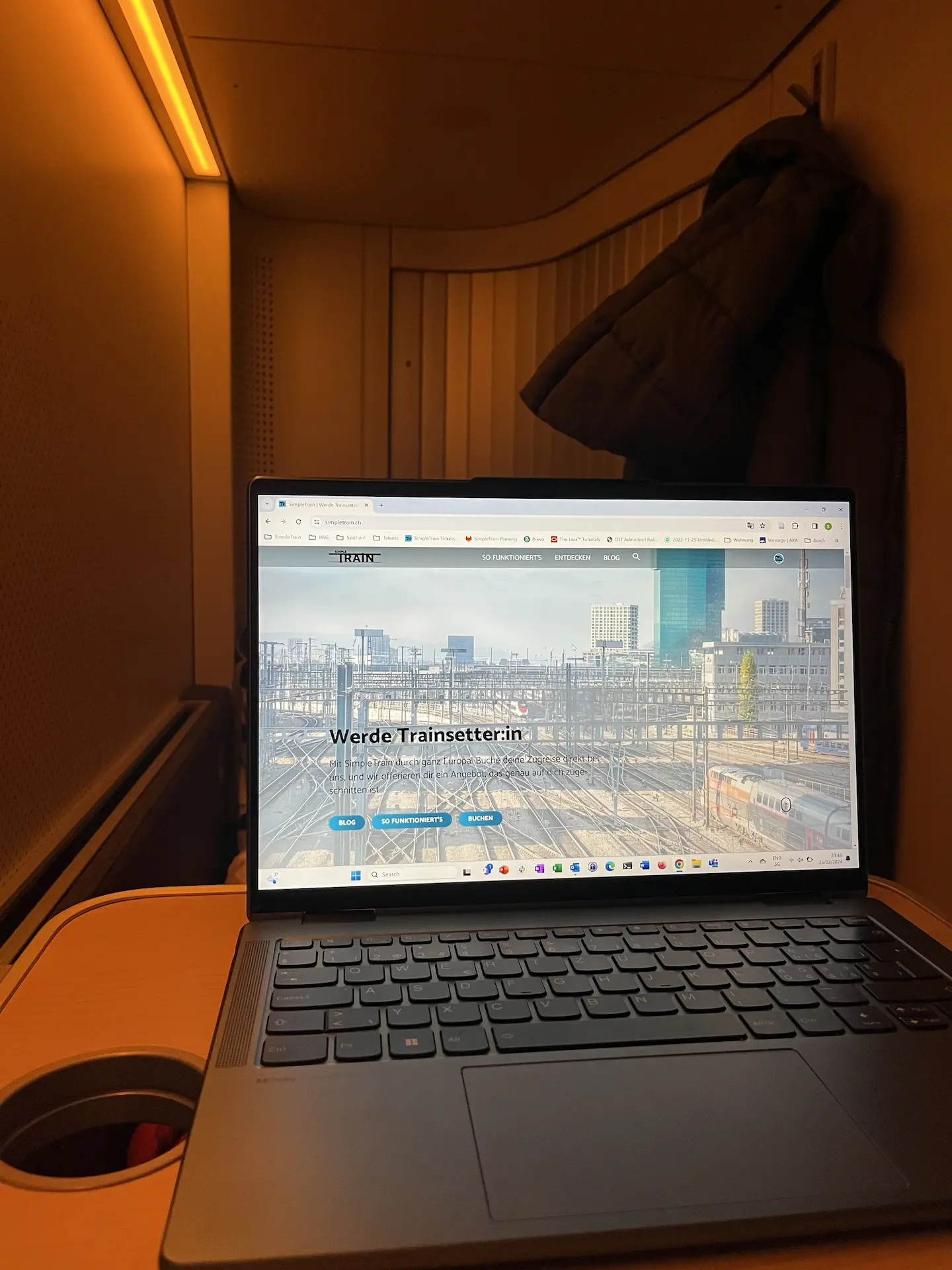 Simpletrain Geschaeftsreise