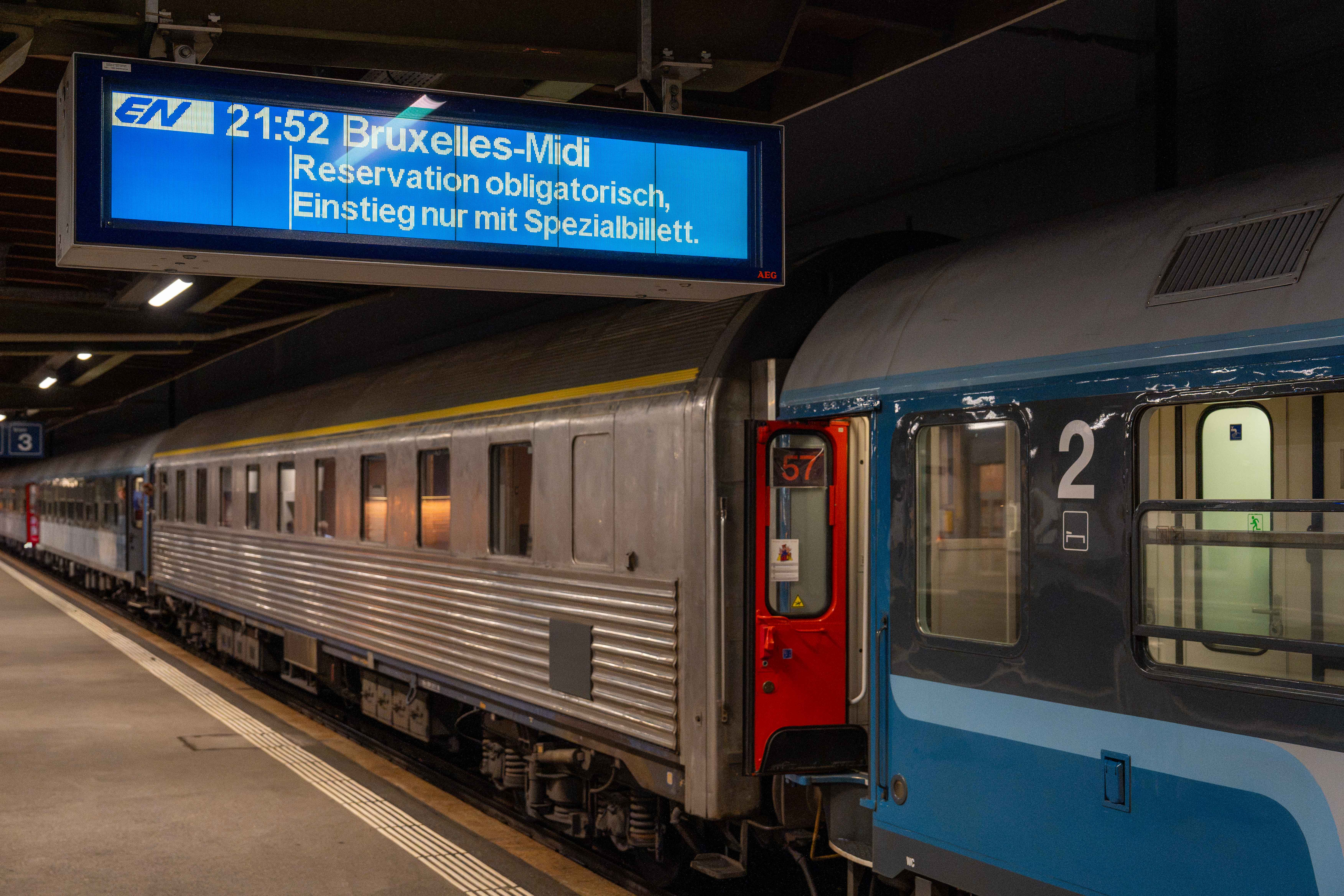 European Sleeper Milan Brussels 246