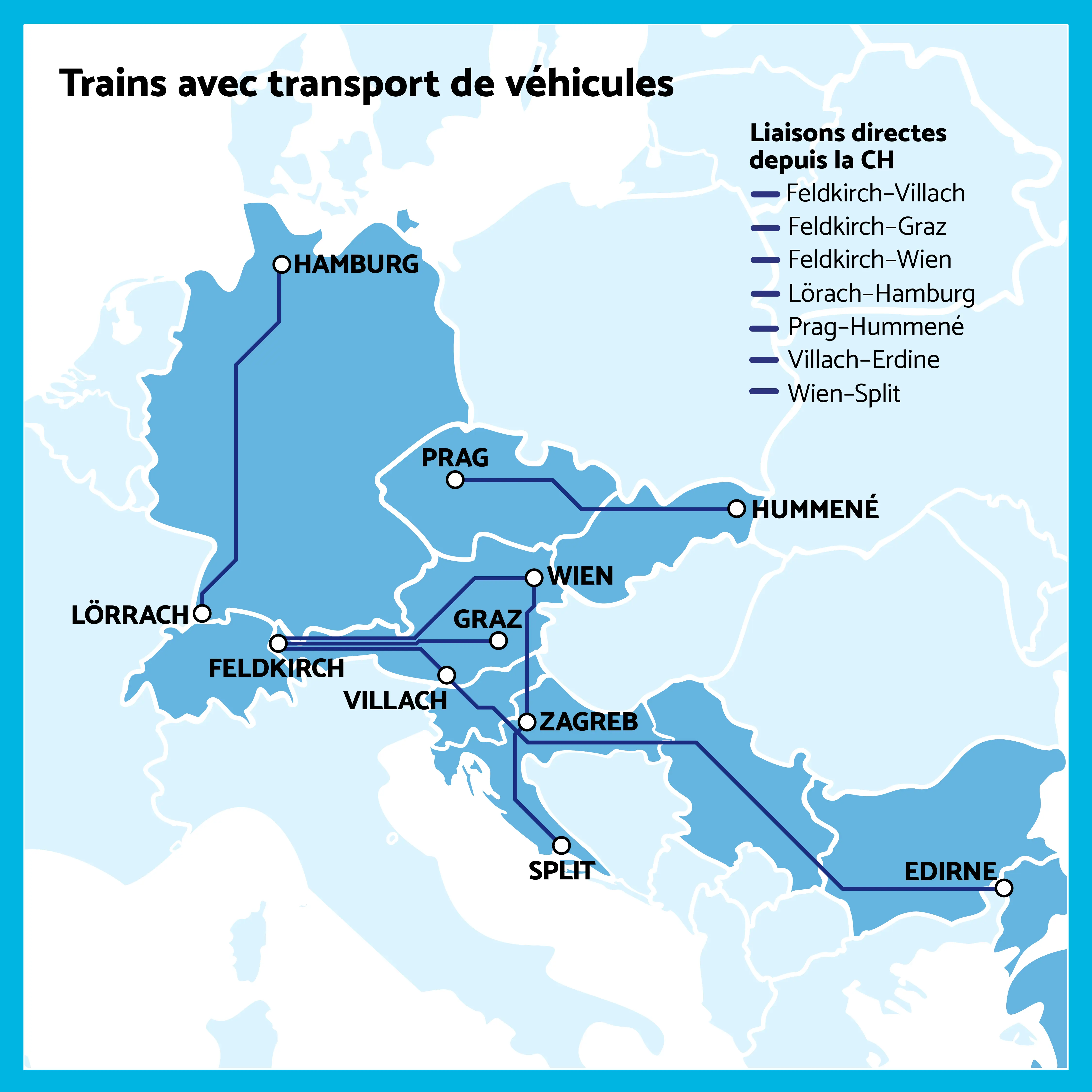 Trains Avec Transport De Vehicules